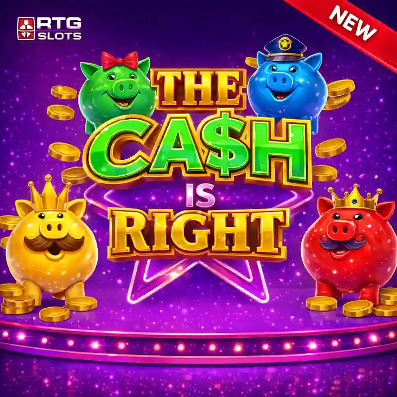 The Cash is Right casino game interface